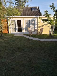 25 qm Holz Bungalow, Garten-Grill, Gehoben, Optimiert, Massivholzbett - Scharbeutz - 8