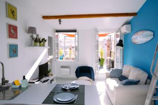 Grande terrasse avec vue - T2 climatisé - hyper-centre - Toulon - 2