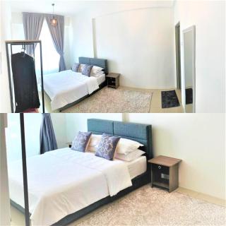 Lvl 22 City Park View 3BR Full Aircond with Pool at Casa Kayangan Meru - Ipoh - 7