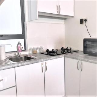 Lvl 22 City Park View 3BR Full Aircond with Pool at Casa Kayangan Meru - Ipoh - 4