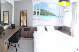 Studio avec GRANDE PISCINE, PLAGE Vanille Caraïbes - Saint-François - 0