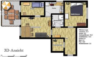 Ferienwohnung Bunte Kuh Wangerooge - 1