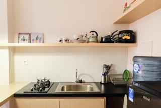 Minimalist and Cozy Room 1BR Asatti Apartment By Travelio - 4