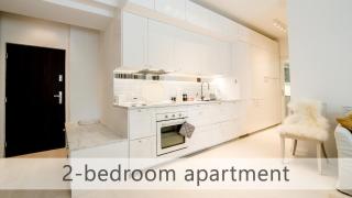White Apartments with AC by Kovee - 7