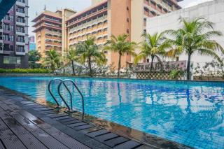 Best Price Studio Apartment at Tamansari Semanggi By Travelio - Jakarta - 1