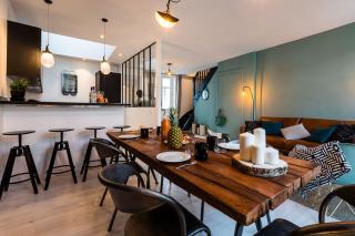 L'ATELIER KEYWEEK Vintage Duplex Apartment with Parking Biarritz Center - Biarritz - 5
