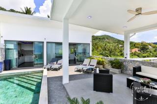 Villa Azur, 4 Bedrooms, Ocean View - Chaweng - 8
