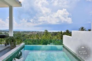 Villa Azur, 4 Bedrooms, Ocean View - Chaweng - 5