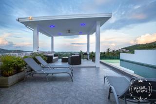 Villa Azur, 4 Bedrooms, Ocean View - Chaweng - 2