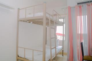 Green Bay Pluit Studio Apartment with 2 Single Beds By Travelio - Jakarta - 0