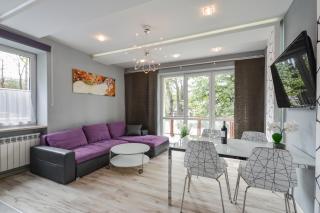 Apartament Rodzinny HRABIEGO - SAUNA, Centrum Zakopanego ul Zamoyskiego, BALKON, 2 Sypialnie, Parking, Górne Krupówki - Zakopane - 9