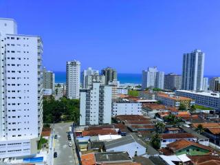 VISTA PRAIA MAR - AVIAÇÃO - 300 metros da praia - WI FI - VARANDA GOURMET com CHURRASQUEIRA - ESTACIONAMENTO gratuito - 9