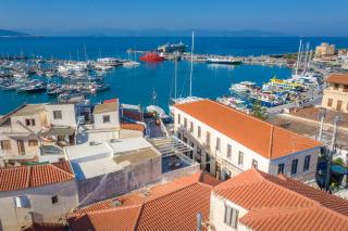 The ROOF - Flat Sea View in Aegina Town - Egina - 9