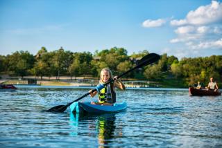 Luxury Lakefront Chalet Resort 2 Pools FREE Amenities Dock Kayaks Waterslide - Lampe - 5