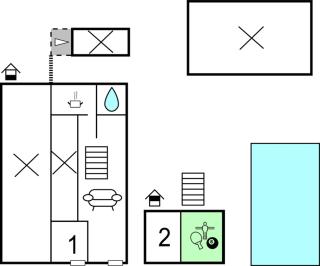2 Bedroom Amazing Home In Sembas - 9