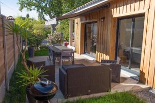 Maison Bassin d'Arcachon - Arès - Proche plage et commerces, 3 chambres, 8 personnes, Climatisation - Arès - 8