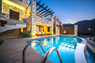 Villa Majestic Crete heated pool and sauna - Megála Khoráfia - 5