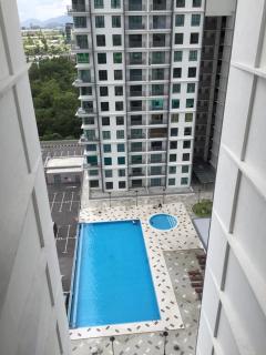 Lvl 22 City Park View 3BR Full Aircond with Pool at Casa Kayangan Meru - Ipoh - 8