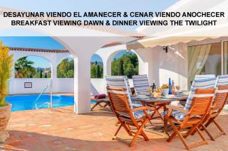 Private Heated Pool, Jacuzzi & 1225m2 garden in Villa Cipreses - Frigiliana - 4