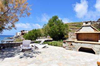 The Stone Beach House in the area of Kampi, Koundouros - Ioulis - 4