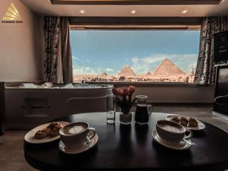 Pyramid Edge Hotel & Exclusive Pyramids View Rooftop - Il Cairo - 4