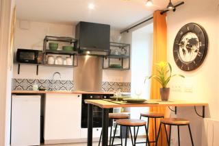 Superbe studio entre le port et le centre ville - LIT KING-SIZE, WiFi & NETFLIX gratuit - Saint-Brieuc - 7