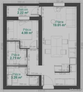 Appartement 3 pièces, 2 chambres au cœur de la station - Val-Louron - 1