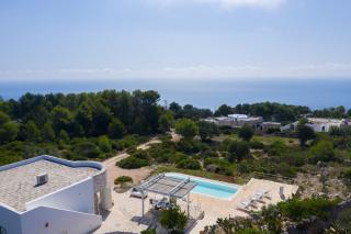 VILLA BIANCA con piscina e vista mare - Gagliano del Capo - 5