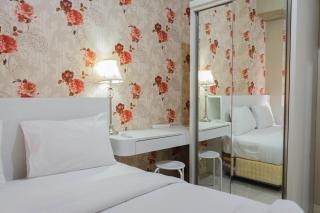 Cozy 2BR for 3 Pax Green Pramuka City Apartment By Travelio - 3