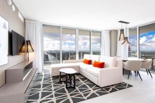 Modern 3 bedroom at Hollywood Beach Resort 28th floor - Hallandale Beach - 7