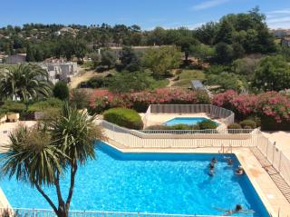 Au calme dans hameau fleuri joli Studio 3 pers piscine parking wi-fi - Vence - 0