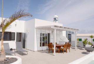Villa Tranquilidad with amazing private terrace and heated pool - Charco del Palo - 0