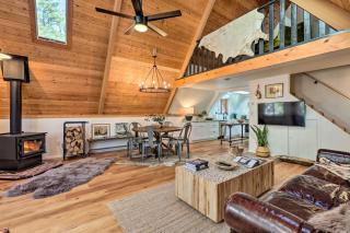 Deck and Forest Views Munds Park A-Frame Cabin - Munds Park - 6