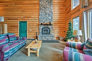 New Meadows Log Cabin on 9 Acres - Near Brundage! - 7