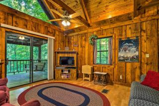 5 Acres, Backyard Creek! Cabin in Tellico Plains - 7