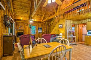 5 Acres, Backyard Creek! Cabin in Tellico Plains - 3