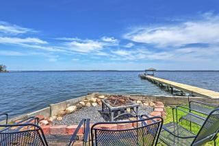 Waterfront Seneca Lake House Fire Pit and Boat Dock - Geneva - 9