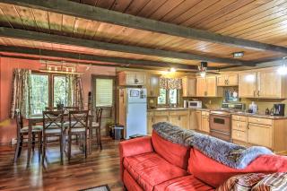 Deck + Fire Pit: Family Cabin in Bessemer - 0