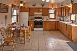Cozy Balsam Lake Home Deck, Private Dock and Kayaks - Balsam Lake - 6