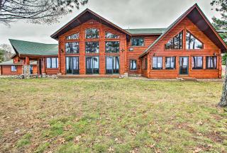 Expansive Ruth Lake Home with Dock, Fire Pit and Beach - 7