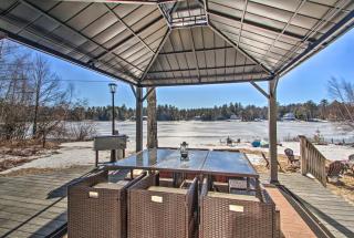 New Hampshire Home with Private Beach, Dock and Rafts! - 5