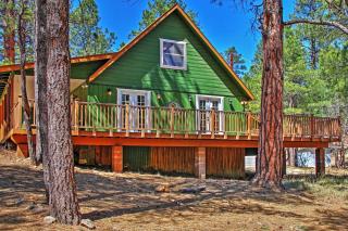 Hot Tub and Deck Secluded Happy Jack Cabin - Happy Jack - 0