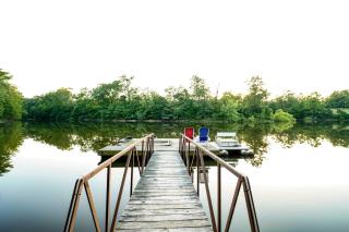 Macks Creek Cabin on 30 Acres with Dock and Watercraft - Macks Creek - 8
