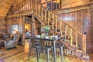 Luxe Cabin with Hot Tub on 5 Acres in Pearcy! - 1