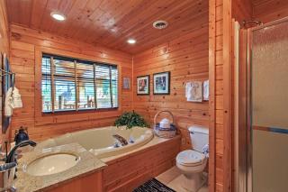 Multi-Level Porch in Forest Smoky Mountain Cabin! - 6