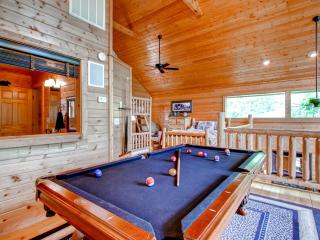 Multi-Level Porch in Forest Smoky Mountain Cabin! - 5