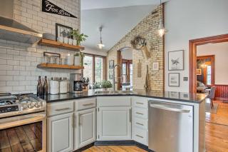 Historic Michigan Farmhouse w/ Grill & Fire Pit! - 3