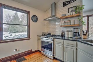 Historic Michigan Farmhouse with Grill and Fire Pit! - Byron Center - 2