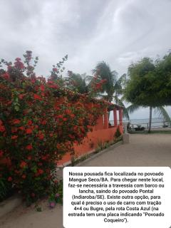 Pousada Grão de Areia Beira Mar - Mangue Sêco - 4