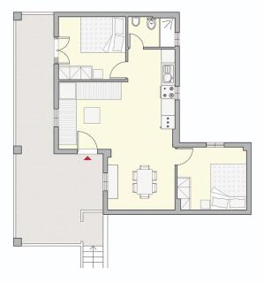 Cleopatra Seaside Homes, Logaras, Paros - Piso Livadi - 4